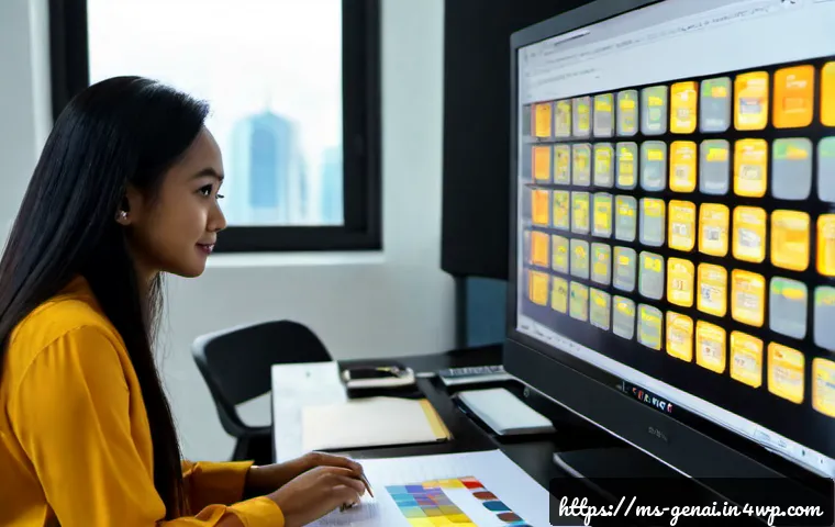 AI 생성물의 품질 관리 방안 - Photorealistic quality-control workspace in a modern Kuala Lumpur creative studio, a Malaysian AI co...